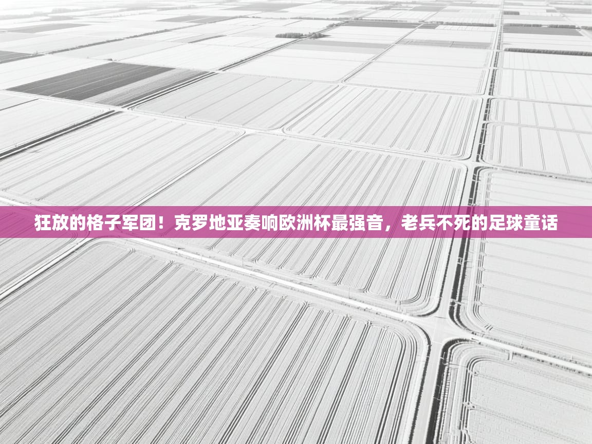 狂放的格子军团！克罗地亚奏响欧洲杯最强音，老兵不死的足球童话  第2张