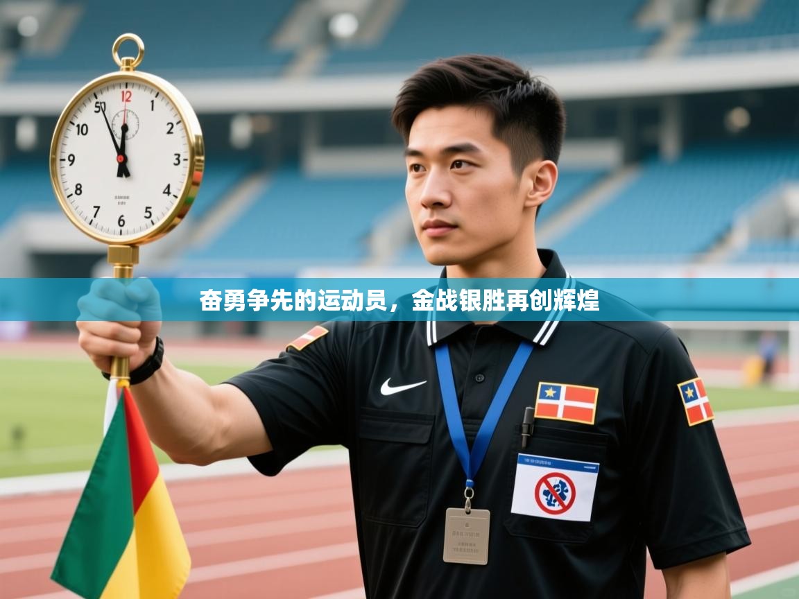 奋勇争先的运动员,金战银胜再创辉煌 第1张